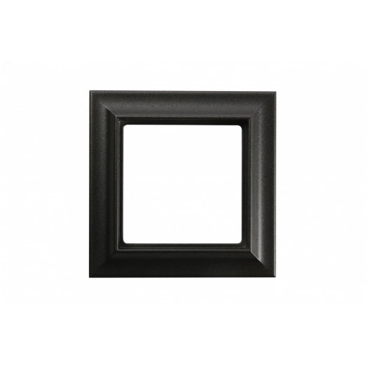 Рамка 1-пост Eco Profi  Standart термопласт антрацит