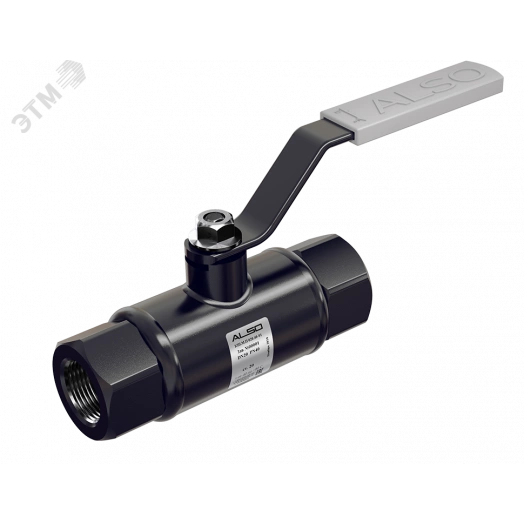 Кран шаровой муфтовый полнопроходной DN 80 PN 25 Ст.20