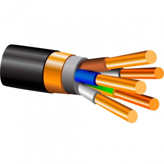 Кабель силовой ВВГЭнг(А)-LS 5х6ок (N, PE) - 0,66 ТРТС