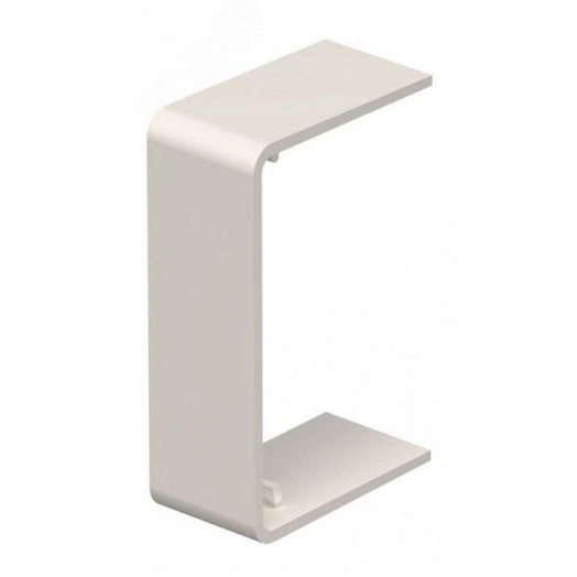 Стыковая накладка кабельного канала WDK 25x40 мм (ПВХ,кремовый)