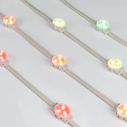 Модуль управляемый SPI-F3-D30 12V RGB-RAM-Auto (0.6W, IP68, 120 deg) (, Пластик, 3 года)