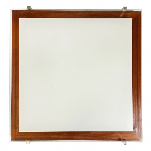 Светильник Полесье 400х400 НПБ 09-3х40-003 М97 белый корпус вишня держатель хром ИУ