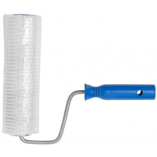 Валик пластиковый игольчатый ''Мини'', диаметр 70 мм, высота иглы 14 мм, 250 мм