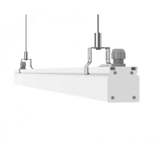 Светильник светодиодный ДСО/ДПО-32Вт 4640Лм 4000К Mercury LED Mall IP54 DALI рас-ль опал Белый