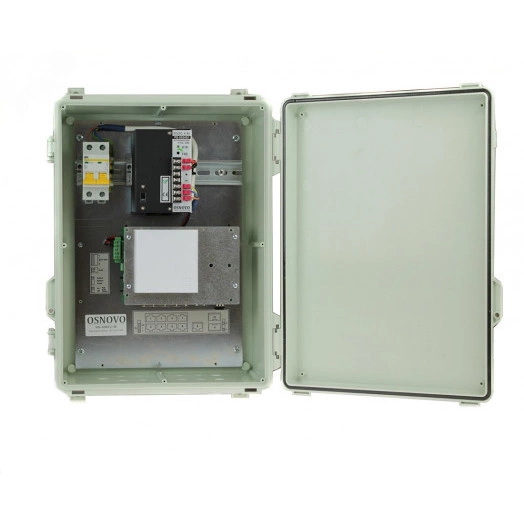 Узел коммутационный 8хPoE, 1хRJ45, 2хSFP, 240 Вт, IP66, 400х200х132 мм