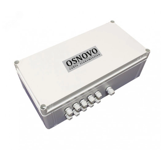 Узел коммутационный 8хPoE, 1хRJ45, 2хSFP, 240 Вт, IP66, 400х200х132 мм