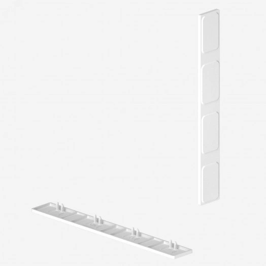 Заглушка торцевая держ.шин 5-10мм 4п60мм