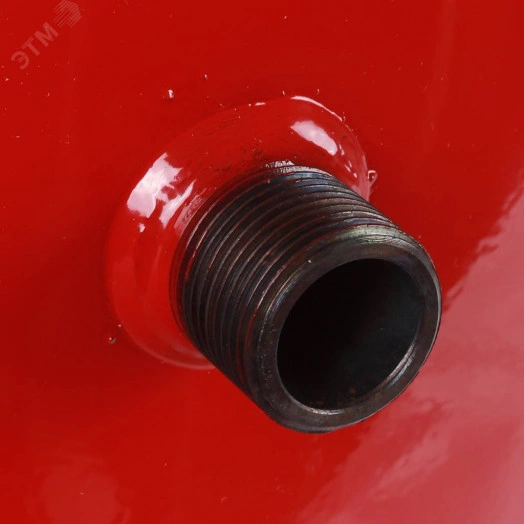 Бак расширительный на отопление 100 л. (цвет красный)