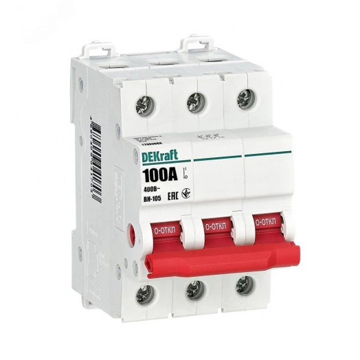 Выключатель-разъединитель 3Р 100А ВН-105