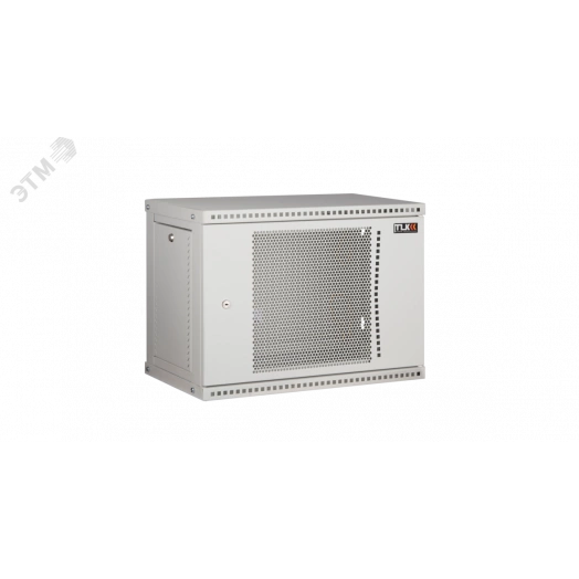 Шкаф наст. разбор 19д 12U перфорированная дверь Ш600хВ569хГ450мм серый