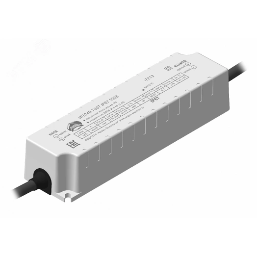 Драйвер светодиодный ИПС40-700Т IP67 3305