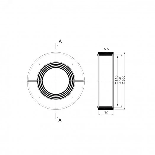 Профиль С-образный двойной 41х41 L=1800 толщина 2.5мм горячеоцинкованный