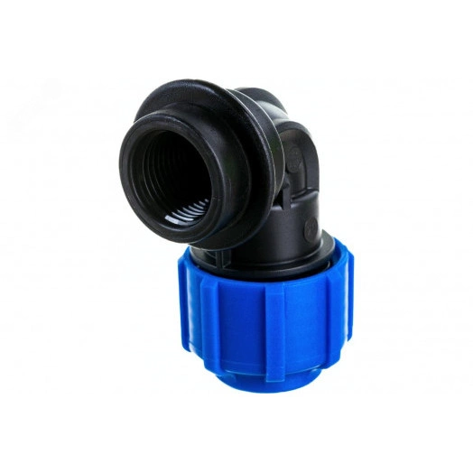 Отвод ПНД компрессионный ВР 75 х 2 1/2'