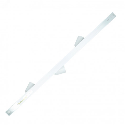 Светильник-прожектор ULB-Q292 8W/4200К/K WHITE SET31 светодиодный трековый, в составе набора из 3 штук на шинопроводе 1 м с коннектором. 1800 Лм. Белый свет (4200К). Корпус белый. ТМ Volpe