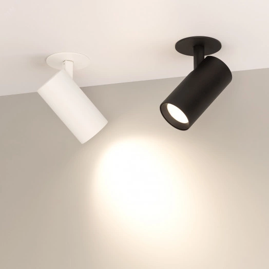 Светильник LGD-LUMOS-R55-9W Warm3000 (BK, 25 deg, 230V) (, IP20 Металл, 3 года)