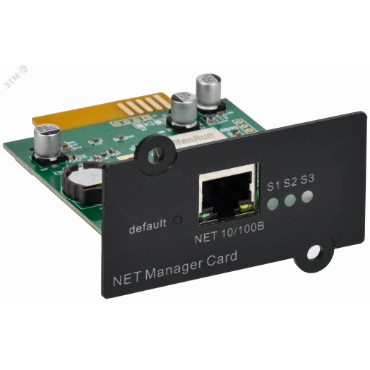 SNMP-карта для серии EOR и EOT 1-10кВа