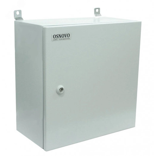 Термошкаф с обогревом и оптическим кроссом, IP66, -60град. до +50град.С, 400x400x210 мм