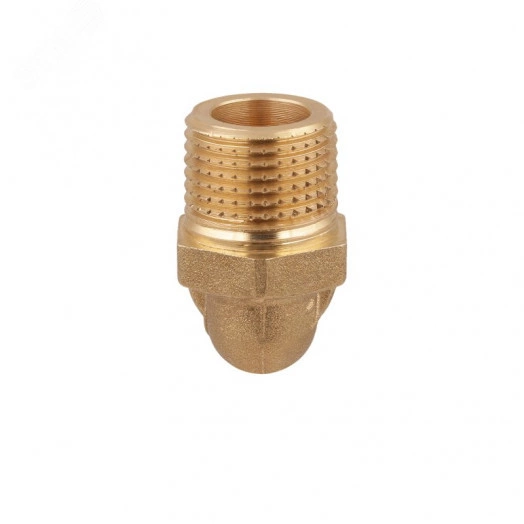 Угольник НР 16x1/2' аксиальный, латунный