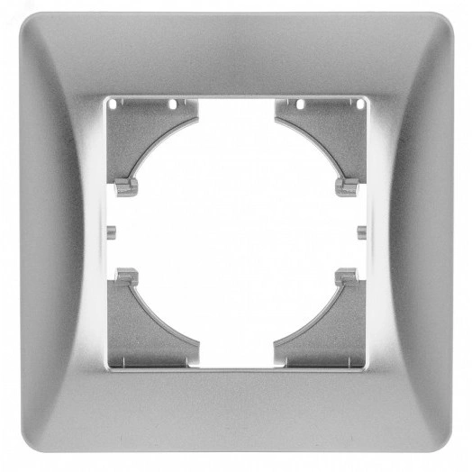 GUSI Ugra РАМКА 1-местная,  цвет  серебро.