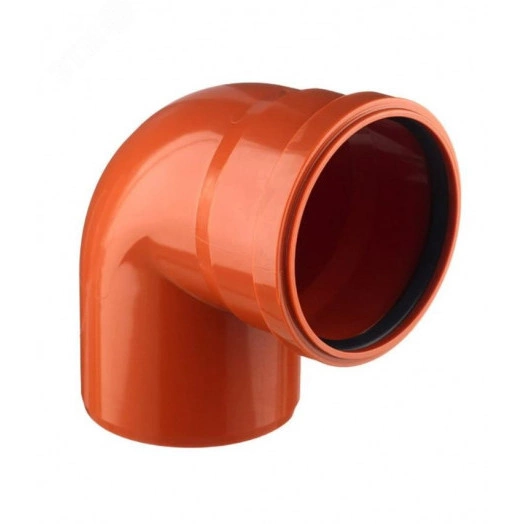 Отвод наружной канализации 125х87 град.