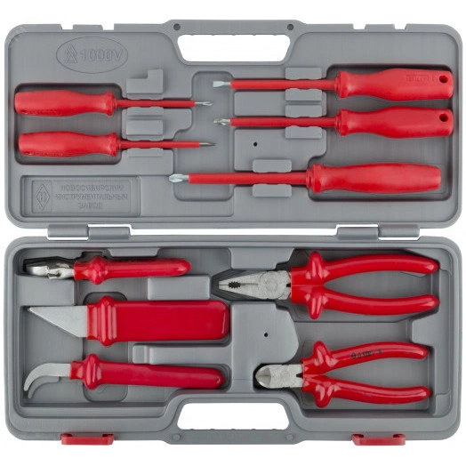 Набор инструмента диэлектрический 1000 В ''НИЗ'' ''Электромонтажник-3''