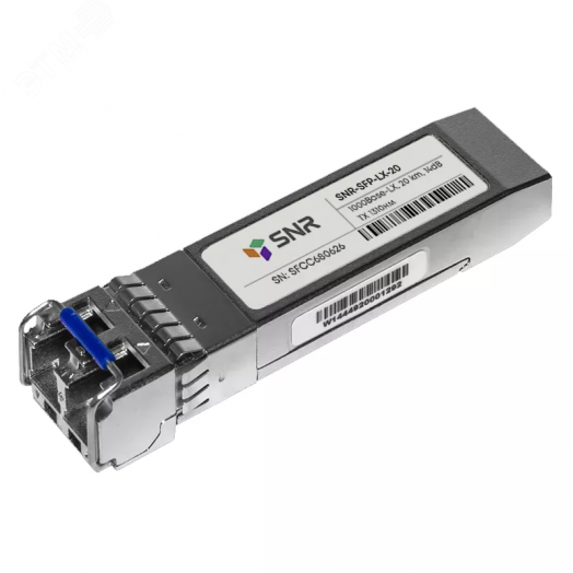 Модуль SFP 1хLC, 1 Гб/с, 14 дБ, DDM, WDM Tx:1310/Rx:1550 нм, до 80 км