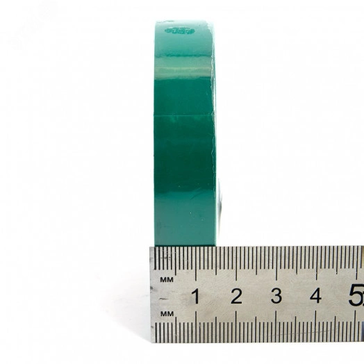 Изоляционная лента 0,13*15 мм. 20 м. зеленая, INTP01315-20