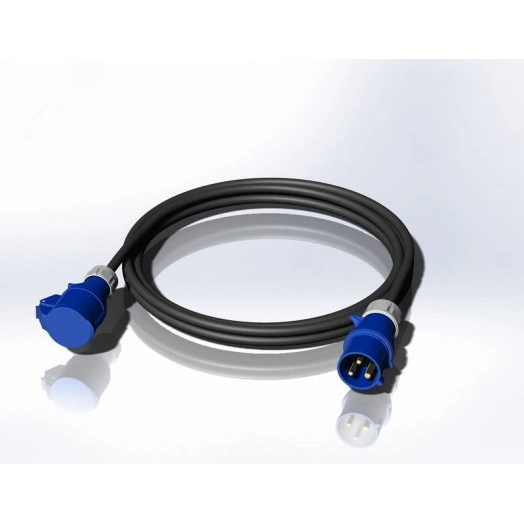 Удлинитель кабельный CEE32A/3P - CEE32A/3P IP44 XTREM H07RN-F 3G4 10м.