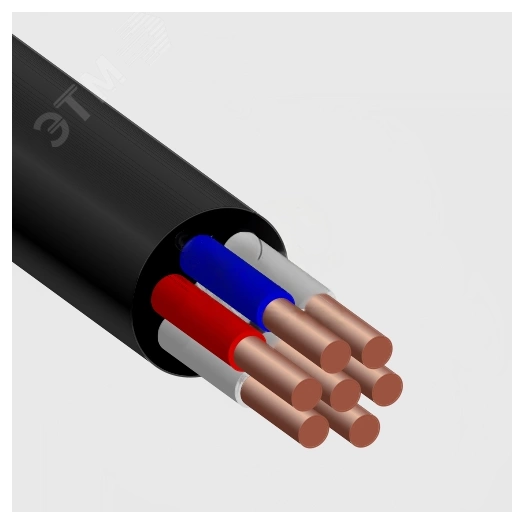 Кабель контрольный КВВГ 7х1.5