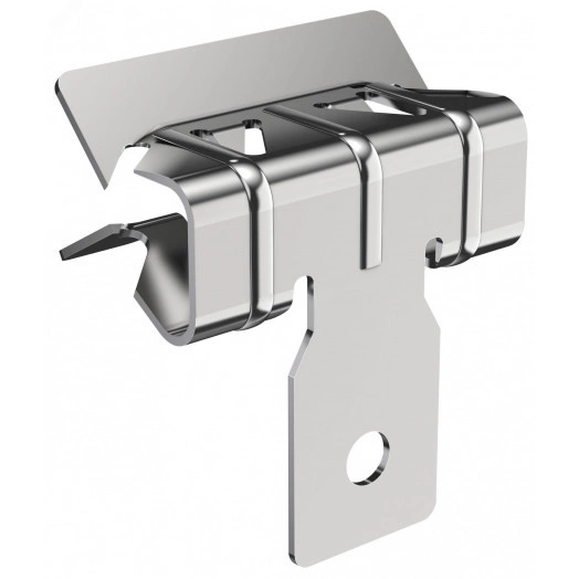 Зажим балочный 8-14мм с ушком и резьбой М6 HDZ