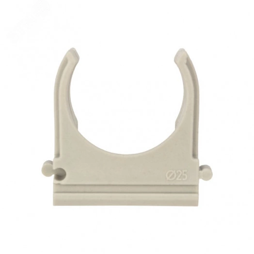 Крепеж-клипса для трубы 16 мм черная (10 шт./уп.), REXANT