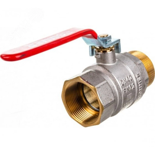 Кран шаровой 1 1/2 ВН/НР, ручка рычаг