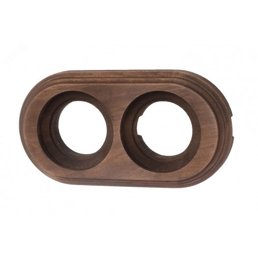 Лизетта Рамка 2 постовая, накладной монтаж, цвет Старое дерево