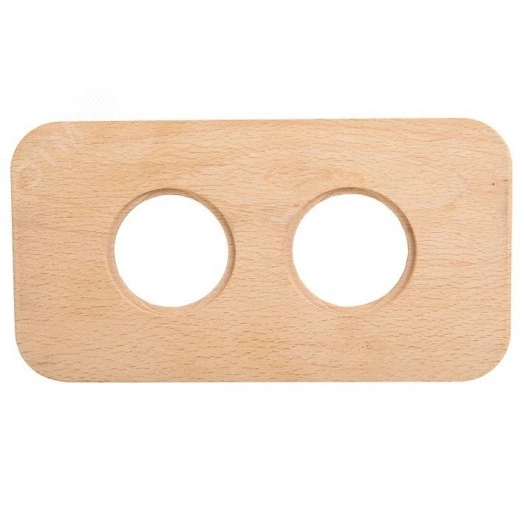 Шедель Рамка 2-х постовая (Натурэль) скрытый монтаж BF5