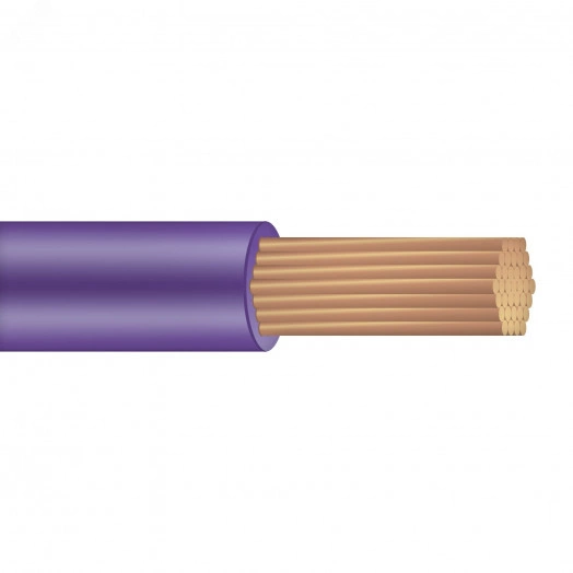 Провод ПВАМ-1,0 фиолетовый ТРТС