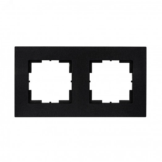 Аксиома Рамка двухместная МРФИ11.15.00.00 Антрацит