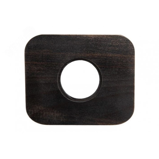 Шедель Рамка 1 постовая (Угольно-черный) скрытый монтаж BF5