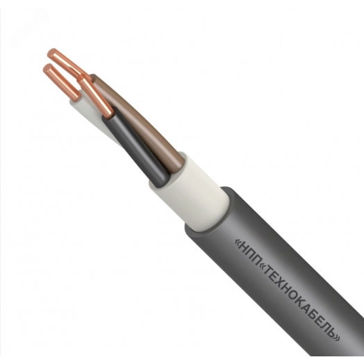 Кабель силовой ВВГнг(А)-LSLTx 3х4 ок(N.РЕ)-0.660 ТРТС