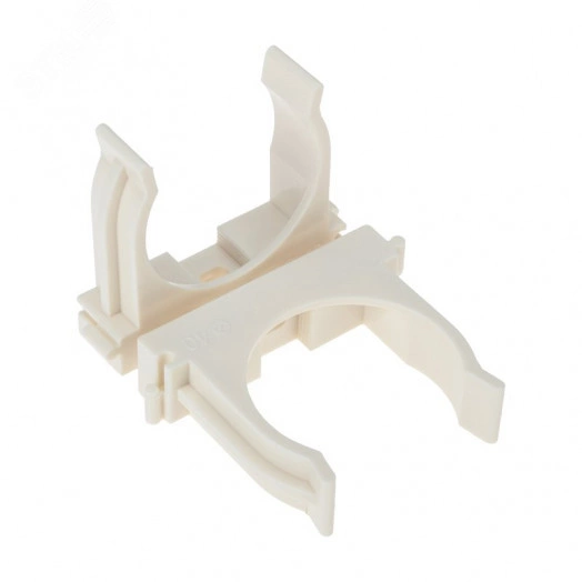 Крепеж-клипса для монтажного пистолета 40 мм, белая (25 шт/уп), REXANT