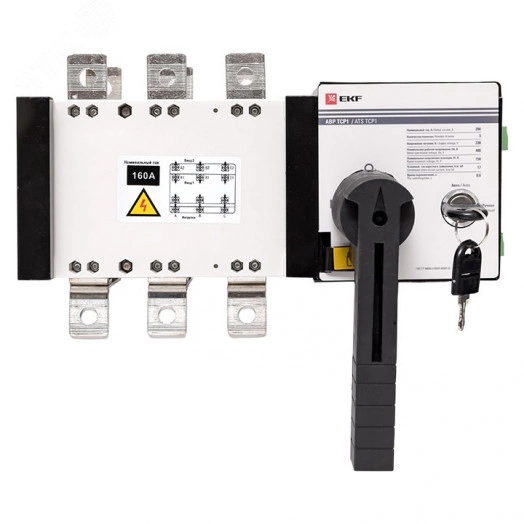 Устройство автоматического ввода резерва АВР ТСP1 160A 3р 230В