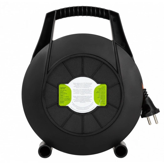 Удлинитель силовой BPx-4-2x1-10m в закрытом корпусе без заземления с выключателем 4 розетки 10м ПВС 2x1мм2 10А