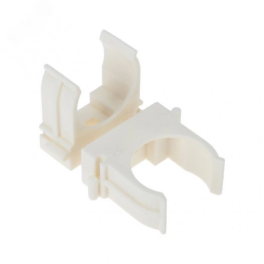 Крепеж-клипса для монтажного пистолета 25 мм, белая (50 шт/уп), REXANT