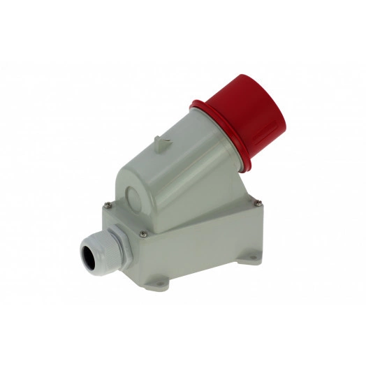 Вилка настенная 32A/400V/3P+N+E/IP44