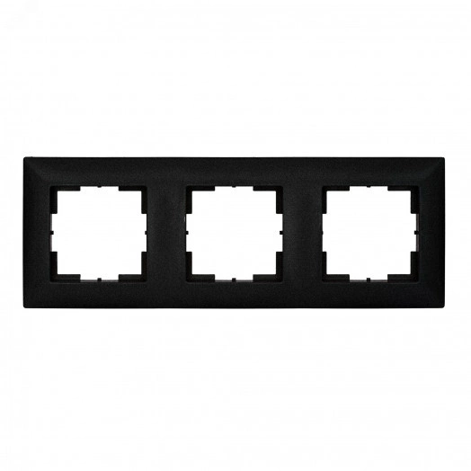 Мария Рамка трехместная МРФИ11.12.00.00 Антрацит