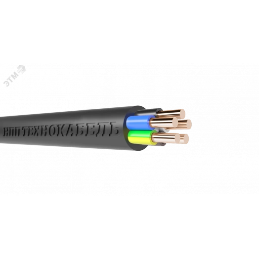 Кабель силовой ВВГнг(А)-LSLTx  5х4 ок(N.PE)-0.660 ТРТС