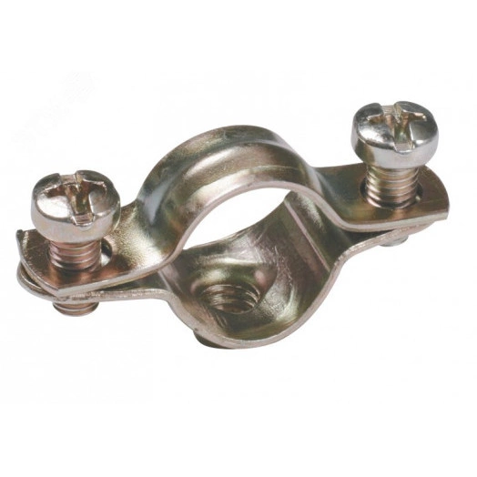 Скоба металлическая двухкомпонентная 10-11мм (100шт)