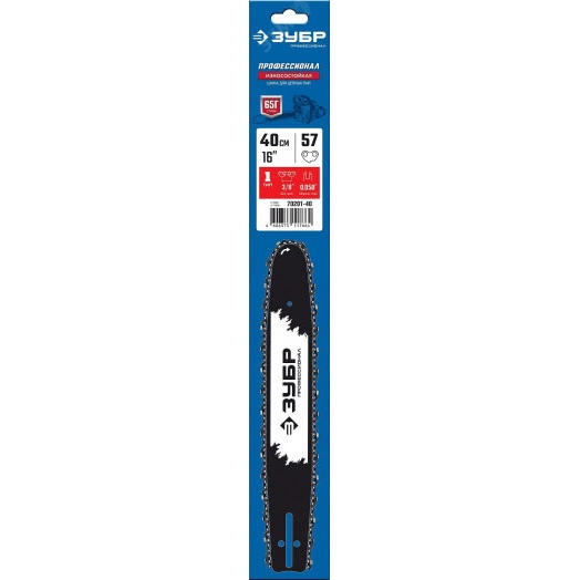 Шина тип 1 шаг 3/8'' паз 1.3 мм 30 см Профессионал