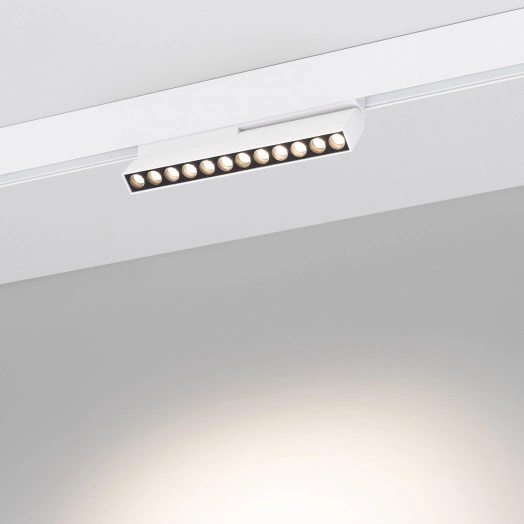 Светильник MAG-ORIENT-LASER-FOLD-S230-12W Warm3000 (WH, 30 deg, 48V) (IP20 металл, 5 лет)