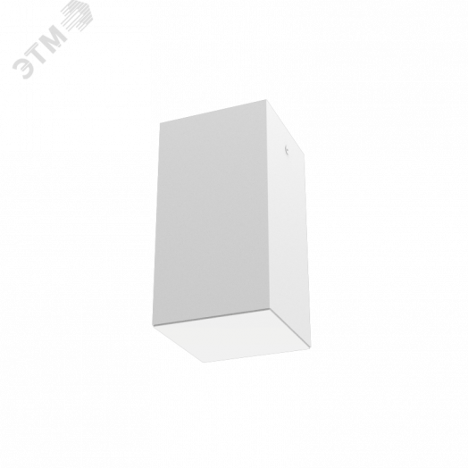 Светильник светодиодный DL-Box накладной 9Вт 3000К 90x90x170мм белый муар с рассеивателем опал