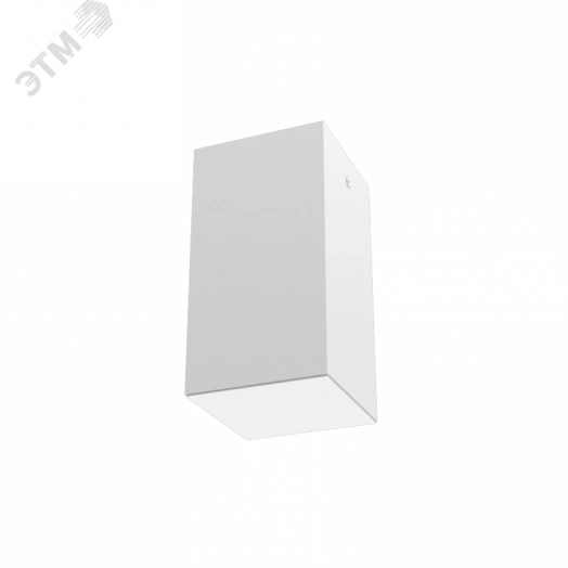 Светильник светодиодный DL-Box накладной 9Вт 3000К 90x90x170мм белый муар с рассеивателем опал